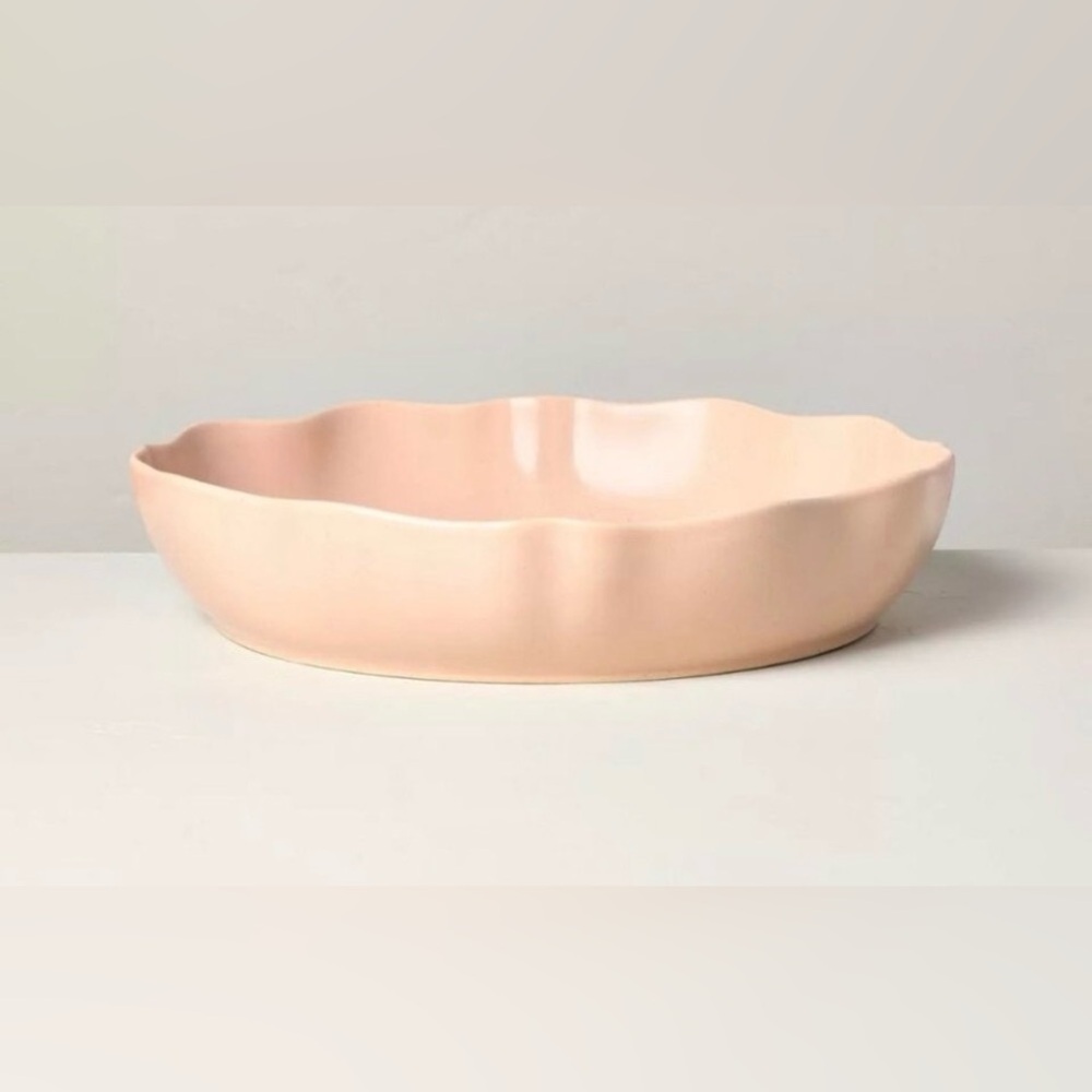Hearth & Hand by Magnolia Target Blush Scalloped Edge Ceramic Bowl